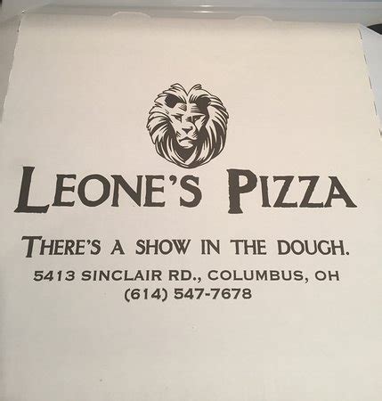 Leone's pizza - Leone's Pizza in Columbus, OH reviews and ratings for pizza. Download. Home. Top Restaurants. Leone's Pizza. Leone's Pizza. 5413 Sinclair Rd, Columbus, OH.